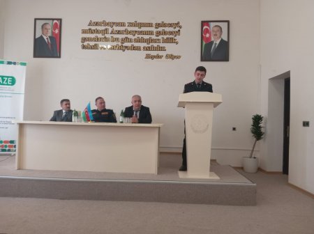 Ağsu Rayon İcra Hakimiyyəti və Ağsu RPŞ- nin təşəbbüsü ilə " Narkomaniya və erkən nikahın acı fəsadları" mövzusunda tədbir keçirilmişdir