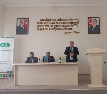Ağsu Rayon İcra Hakimiyyəti və Ağsu RPŞ- nin təşəbbüsü ilə " Narkomaniya və erkən nikahın acı fəsadları" mövzusunda tədbir keçirilmişdir