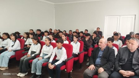 Ağsuda Gənclərin Sağlam Gələcəyi Uğrunda Maarifləndirici Tədbir Keçirildi