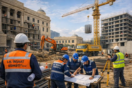 “S.H. İnşaat Xidməti” MMC – İnşaat Sənayesində Etibarlılıq və Peşəkarlığın Ünvanı