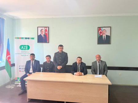 Ağsuda gənclərin maarifləndirilməsi: Narkomaniya, erkən nikah və kibercinayətkarlığa qarşı birgə mübarizə