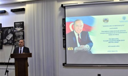 “Öz həyatını xalqın taleyinə həsr edən Böyük Lider” – Ağsuda təntənəli tədbir - FOTOLAR