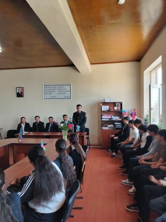 Ağsuda məktəblilərlə vacib görüş: narkomaniya, erkən nikah və kibercinayətkarlığa qarşı maarifləndirici tədbir keçirildi