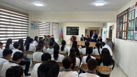 Ağsuda Məktəblilərlə Görüş: "Narkomaniyaya Yox Deyək" və "Erkən Nikahın Fəsadları" Mövzuları Müzakirə Olunub