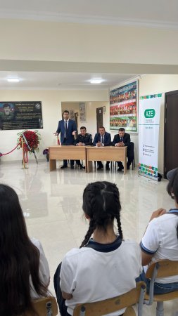 Ağsuda Məktəblilərlə Görüş: "Narkomaniyaya Yox Deyək" və "Erkən Nikahın Fəsadları" Mövzuları Müzakirə Olunub