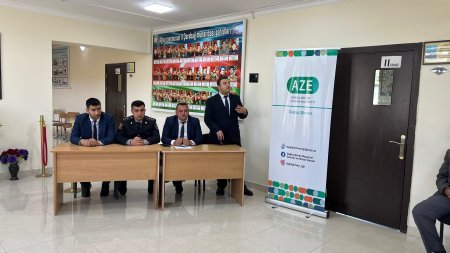 Ağsuda Məktəblilərlə Görüş: "Narkomaniyaya Yox Deyək" və "Erkən Nikahın Fəsadları" Mövzuları Müzakirə Olunub