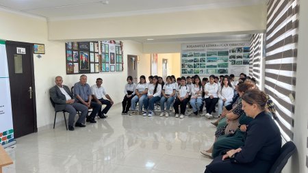 Ağsuda Məktəblilərlə Görüş: "Narkomaniyaya Yox Deyək" və "Erkən Nikahın Fəsadları" Mövzuları Müzakirə Olunub