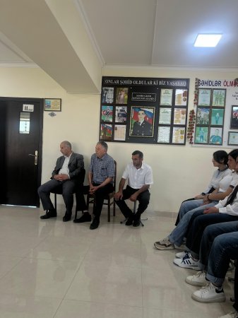 Ağsuda Məktəblilərlə Görüş: "Narkomaniyaya Yox Deyək" və "Erkən Nikahın Fəsadları" Mövzuları Müzakirə Olunub