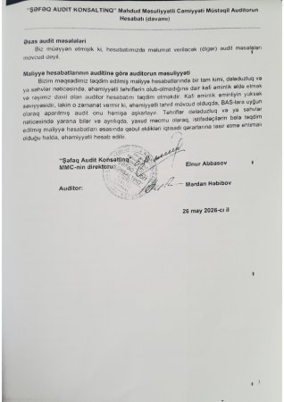 “Ləman” Kredit İttifaqının fəaliyyəti üzrə audit yoxlamasının nəticələri açıqlanıb